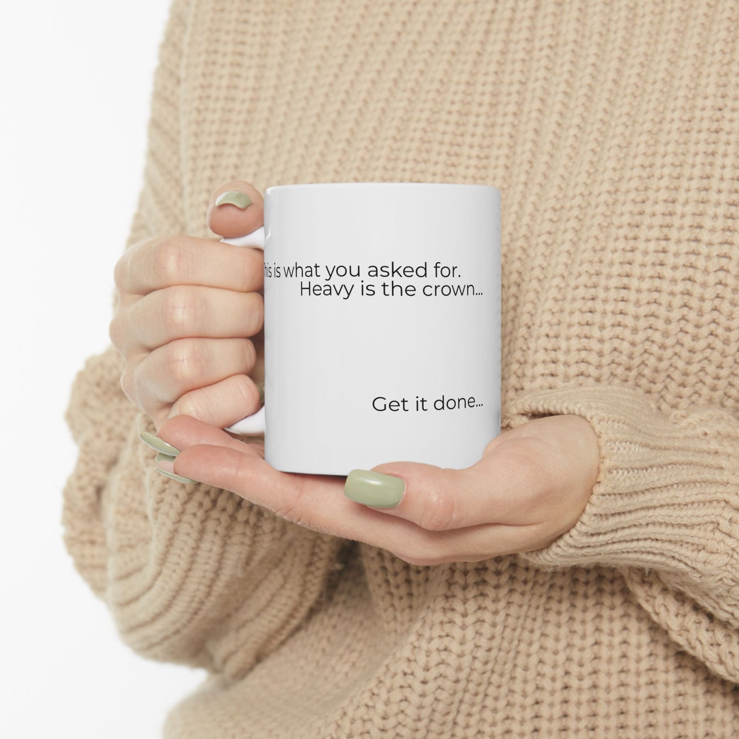 Get it done Mug - Perfect for PFC Coffee!