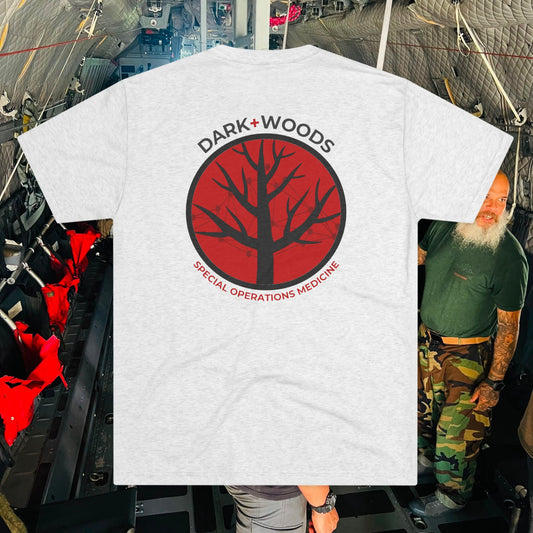Dark Woods Special Operations Medicine - Unisex Tri-Blend Crew Tee