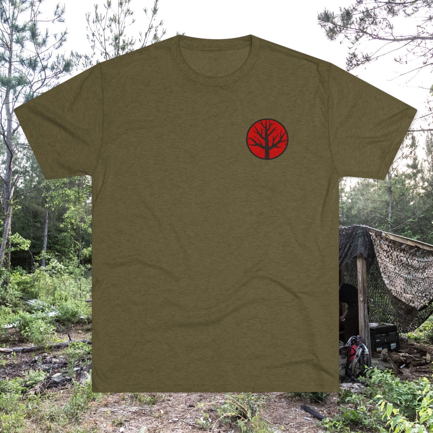 Dark Woods Special Operations Medicine - Unisex Tri-Blend Crew Tee
